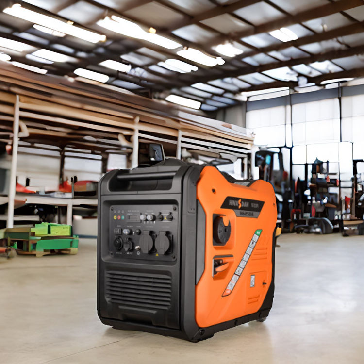 Picture of Hwasdan H6250iE 5.0 kW Silent Inverter Petrol Generator