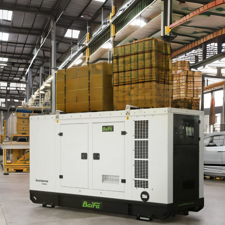 Picture of Baifa C170S 170kVA Silent Diesel Generator