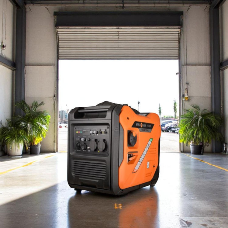 Picture of Hwasdan H6250iE 5.0 kW Silent Inverter Petrol Generator