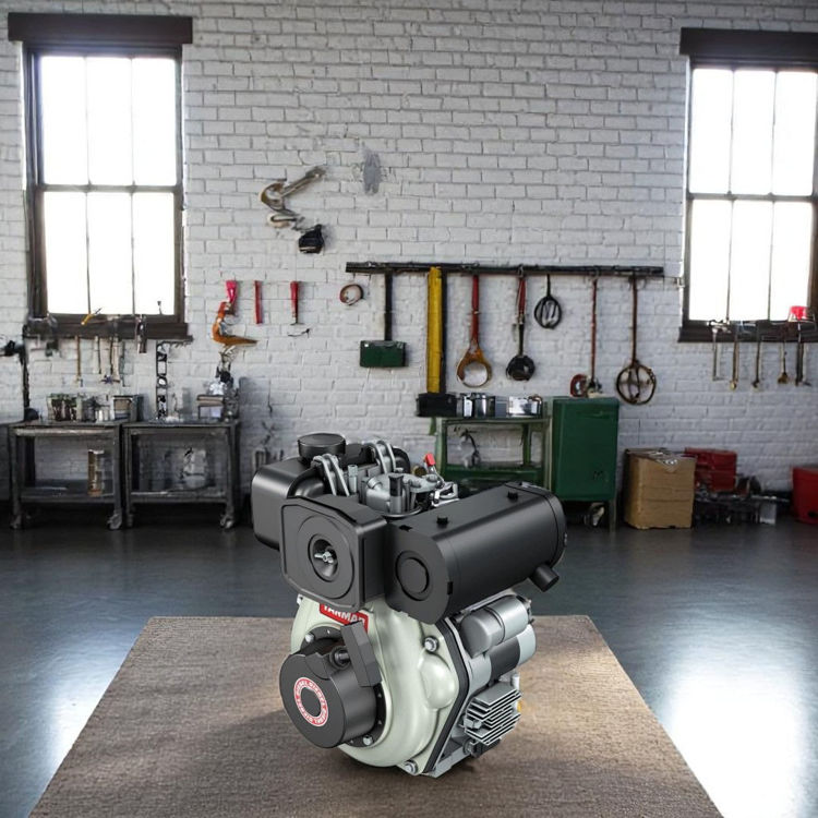 Picture of Yanmar L48N Recoil Start Diesel Engine
