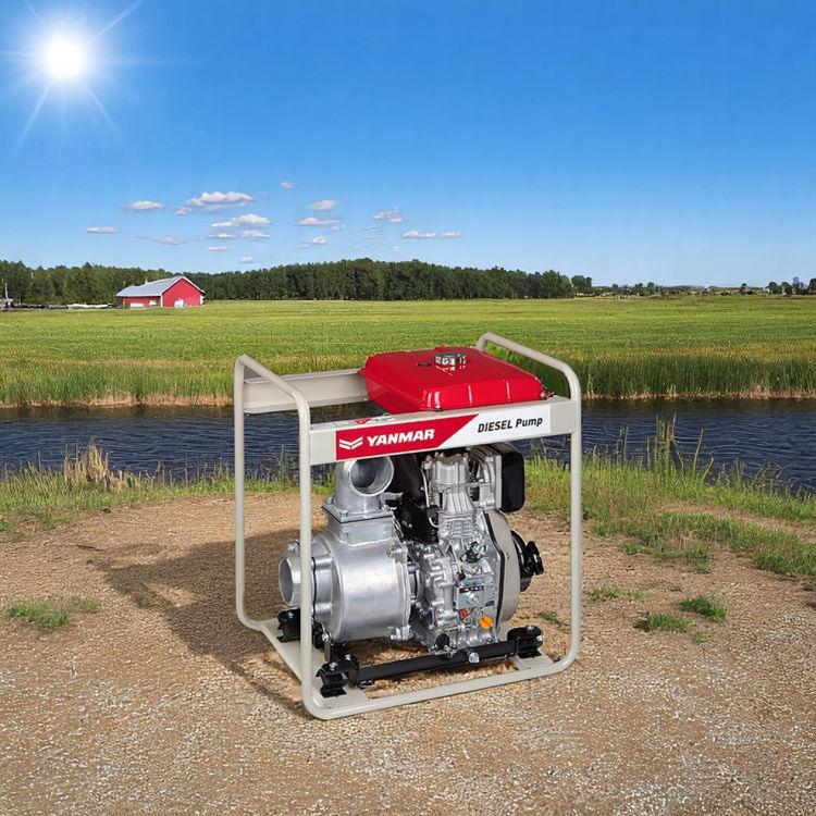 Picture of Yanmar YDP40STN Diesel Self-Priming Semi-Trash Pump