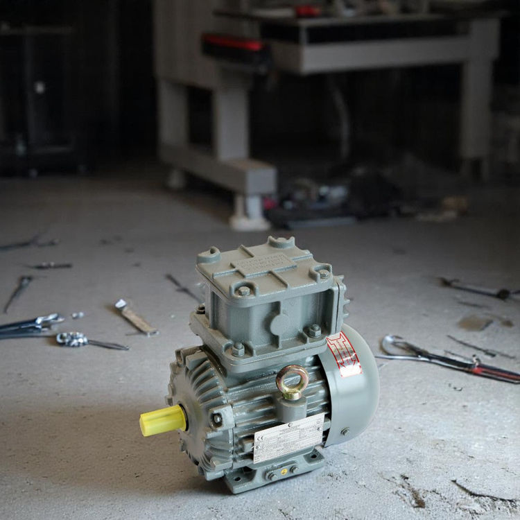 Picture of Crompton Greaves EMEEX5.5 8 Pole Flame Proof Electric Motor