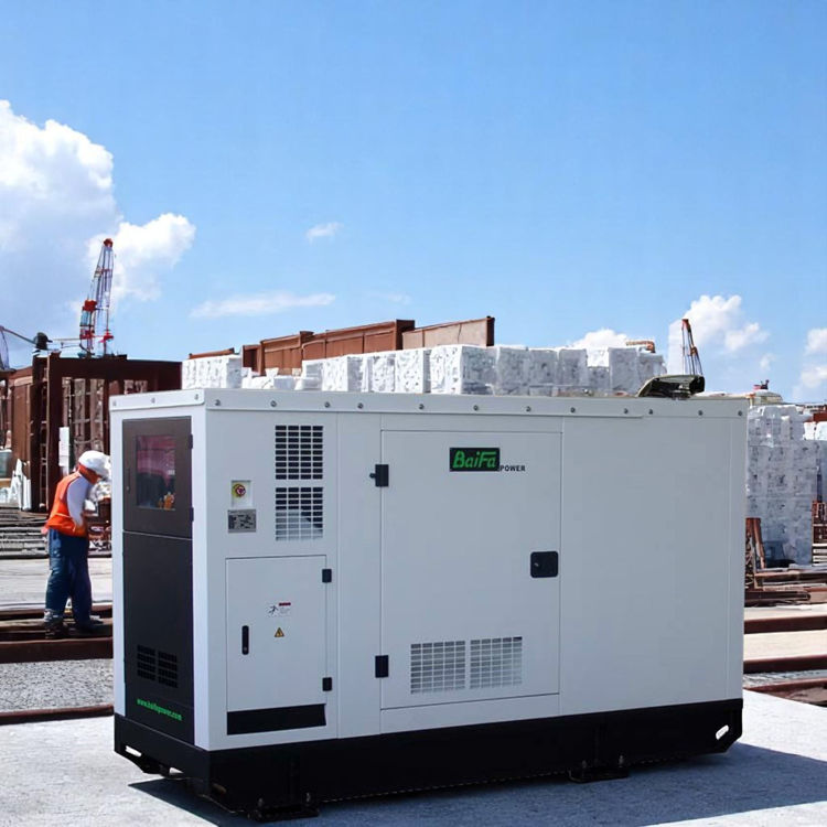 Picture of Baifa C65SA 65kVA Silent Diesel Generator