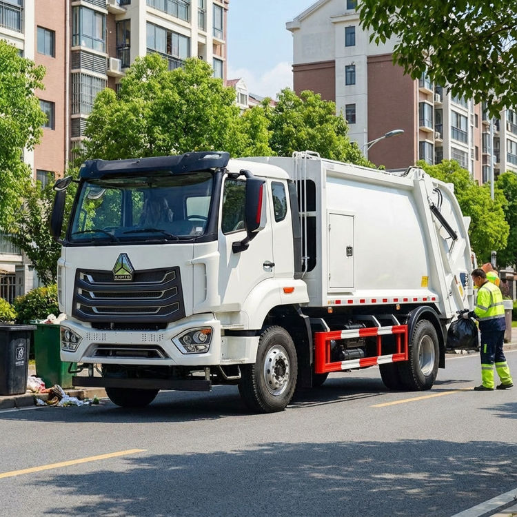 Picture of Sinotruk N Series Garbage Compactor, 240, 4x2, 18CuM