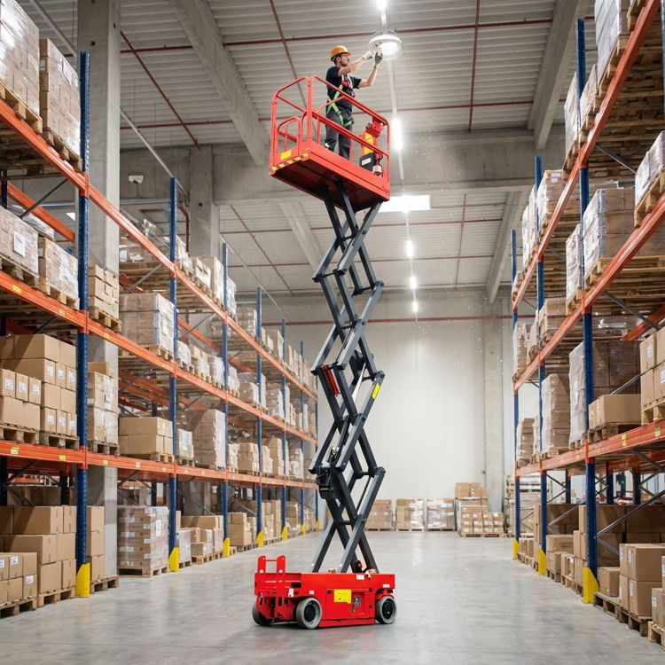 Picture of JAC JS1012E Battery Operated Scissor Lift