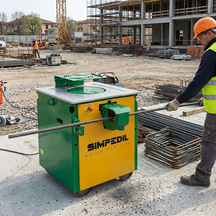 Picture of Simpedil TP25/32 Evo Rebar Cutting & Bending Machine