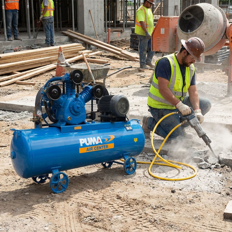 Picture of Puma TK150-500A Two Stage Electric Air Compressor