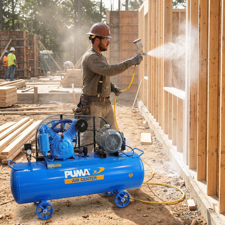 Picture of Puma TK100500A Two Stage Electric Air Compressor