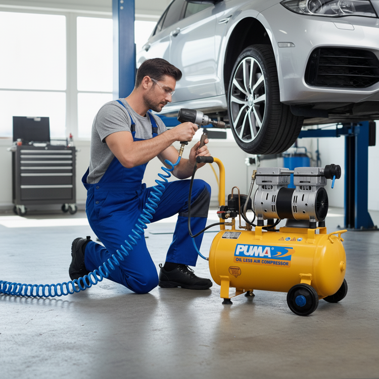 Picture of Puma WE125 Direct Oil-less Electric Air Compressor