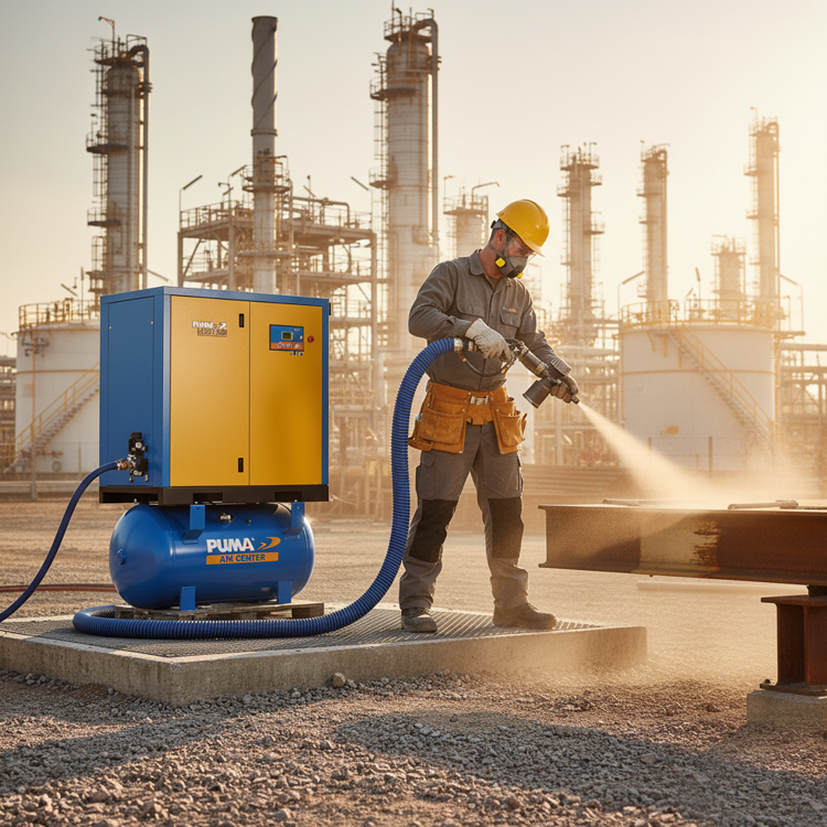 Picture of Puma SL30T Screw Type Electric Air Compressor