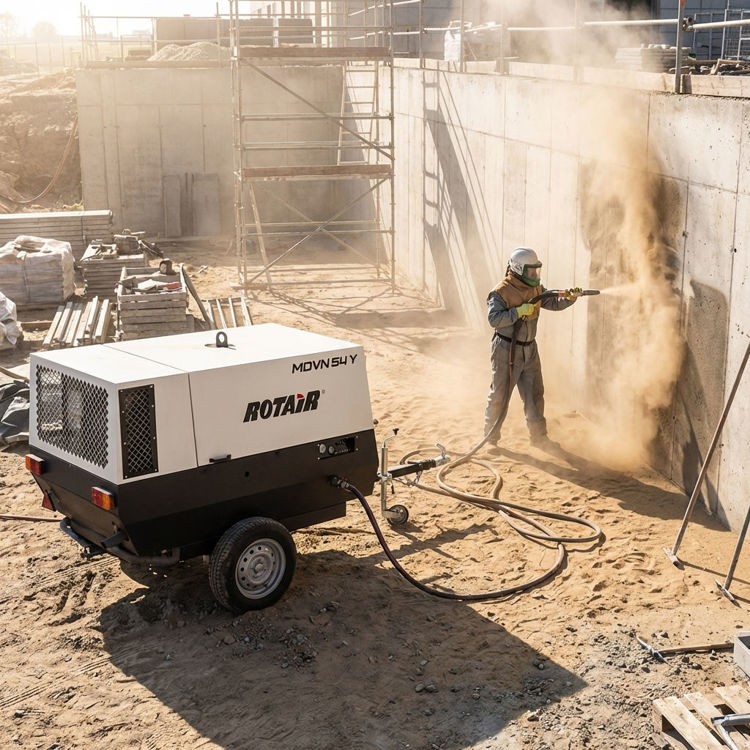 Picture of Rotair MDVN 54Y Diesel Air Compressor